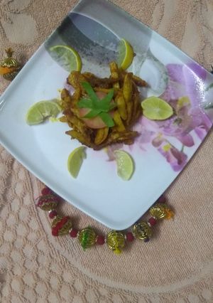मसाला फ्राइड अरबी (masala fried arbi recipe in hindi) रेसिपी मुख्य फोटो