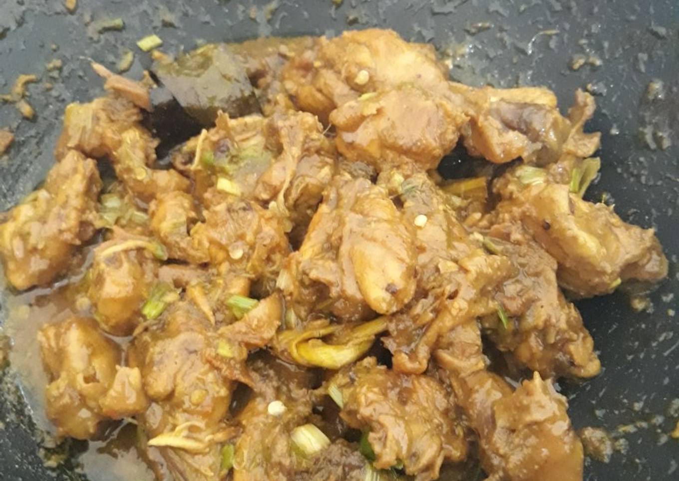 Rica-rica ayam ala mertua