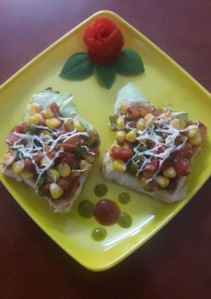 A picture of Butter corn bushetta.