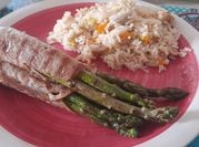 Una foto de lomito de cerdo