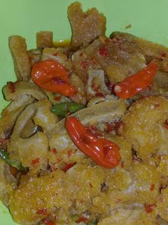 Foto resep Krecek (kerupuk kulit) simple