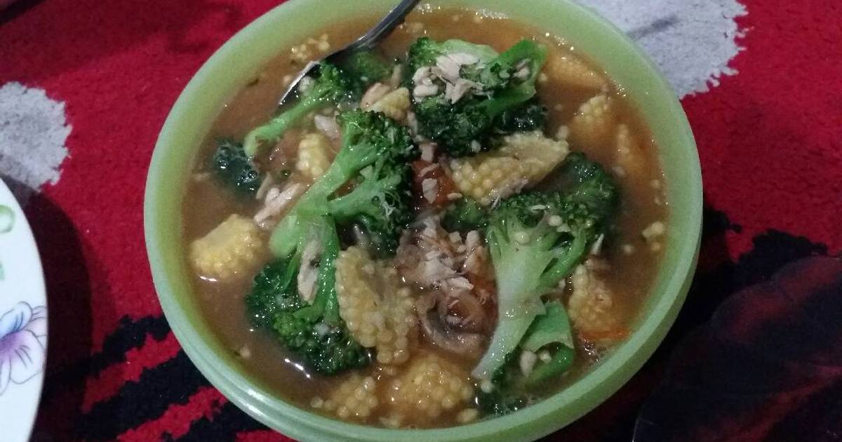 Resep Sayur brokoli saus tiram oleh Dapur Bidadari ^Shilah ...