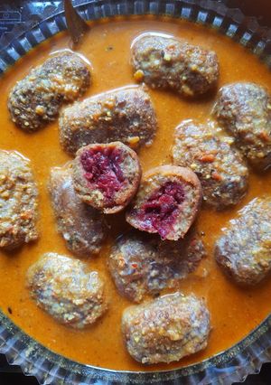 কাঁচাকলার কোপ্তাকারি (kancha kolar kopta curry recipe in Bengali) রেসিপির প্রধান ছবি