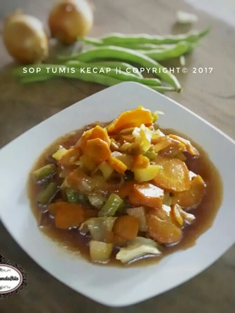 Cara Gampang Membikin Resep Sop Tumis Kecap yang  Bikin Ketagihan Anti Ribet, Bisa Manjain Lidah