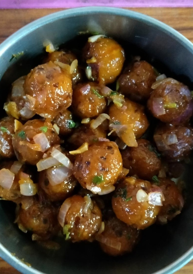 பிரெட் மஞ்சூரியன் (Bread manchooriyan recipe in tamil) செய்முறை முக்கிய புகைப்படம்