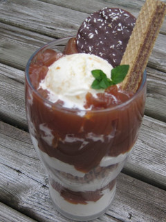 A picture of Black Tea Parfait.