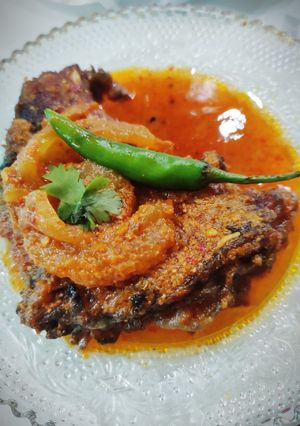 কাতলা মাছের কালিয়া(katla macher kalia recipe in Bengali) রেসিপির প্রধান ছবি