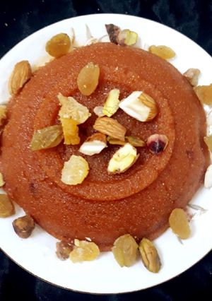 A picture of Watermelon halwa.
