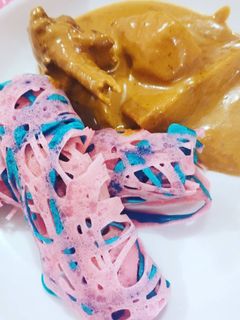 Gambar Jala galaksi dan kari ayam