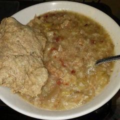 A picture of Cabbage Roll Soup.