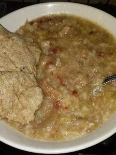 A picture of Cabbage Roll Soup.