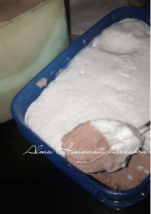Foto resep Es krim homemade