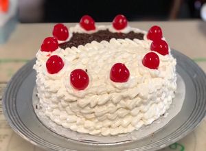 Foto resep Vegetable shortening frosting cake