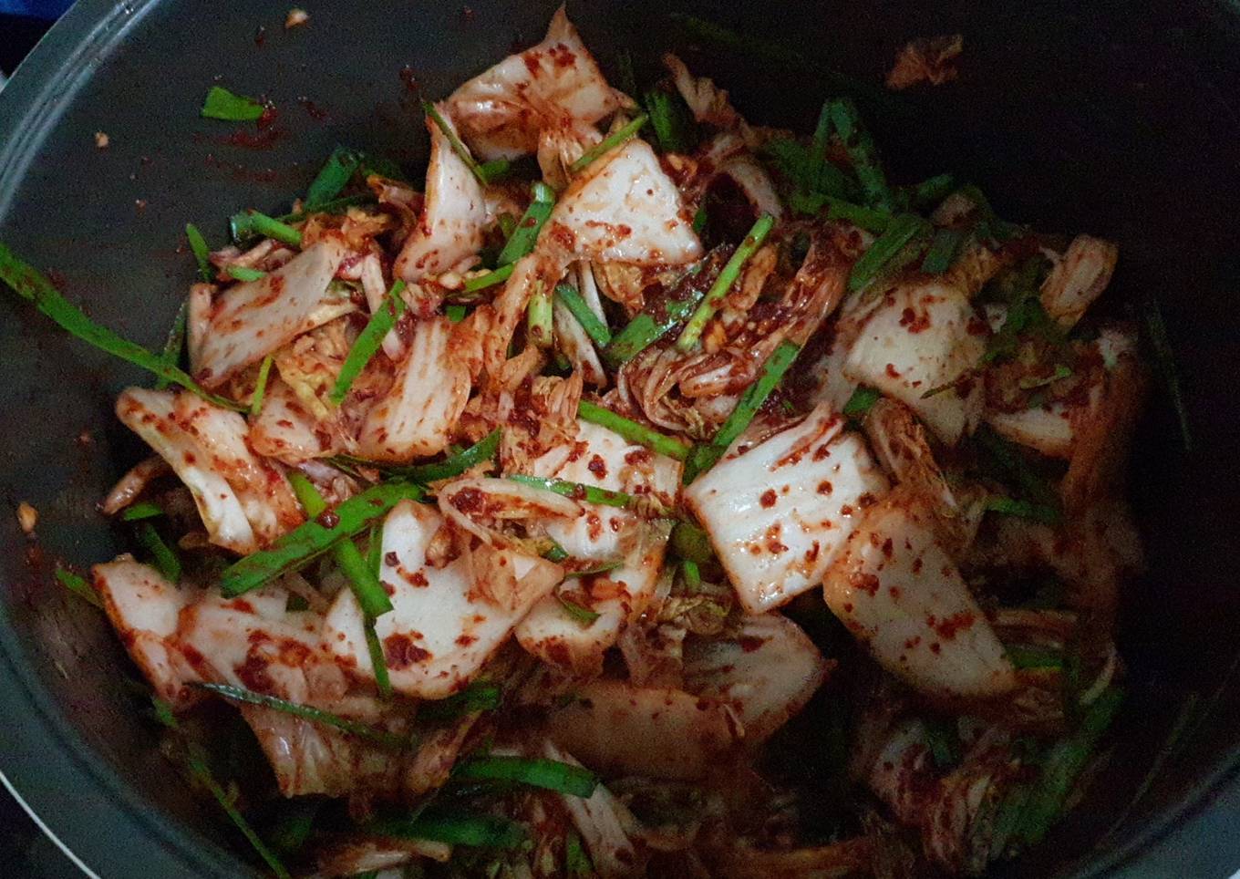 Easy Emergency Kimchi