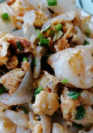 รูปของ เส้นบุกคั่วกุ้ง (คีโต)