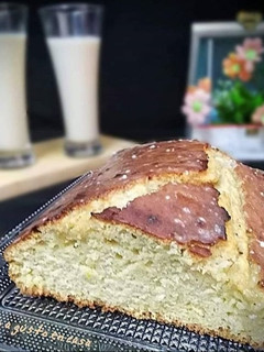 Una foto de Bizcocho de horchata de chufa