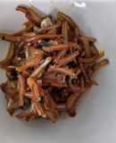 Cơm nhà : cá lòng tong kho tiêu