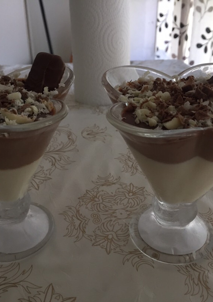 Una foto de Postre en vaso