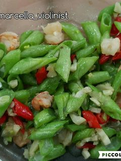 Foto resep Buncis cah Udang Gurih 😍