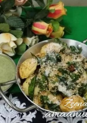 A picture of Suji Dhokla Appe.