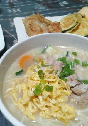 Foto resep Kalguksu 🍜🔪 (칼국수)