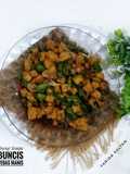 Oseng Tempe Buncis Pedas Manis