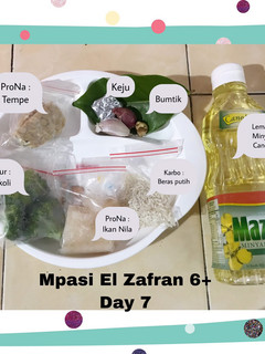 Foto resep Mpasi 6+ Day 7 : Bubur Nila Brokoli Tempe