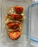 Pechugas rellenas en freidora de aire