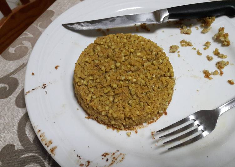 Hamburguesas horneadas de trigo sarraceno veganas 🍔