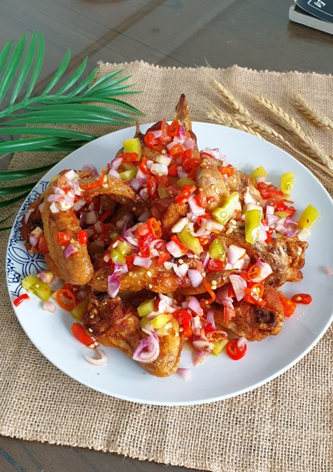 Foto resep Sayap Goreng Dabu Dabu