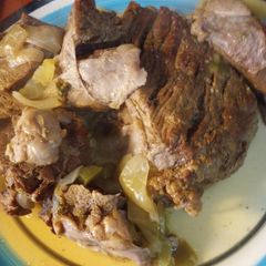 A picture of Chuck Roast Pressure Cooked.