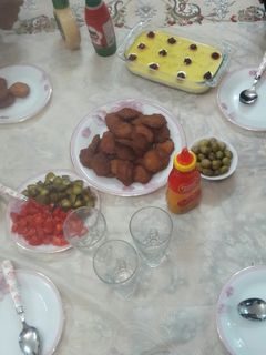 عکسی از دستور فلافل