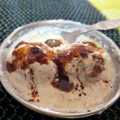 A picture of Dates and jaggery chutney/Sauce for dahi Bhalla.