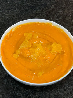 Una foto de Crema Calabaza con Naranja, al Horno
