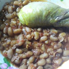 A picture of Beans.