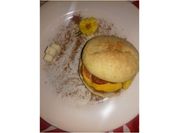 Una foto de scones salado