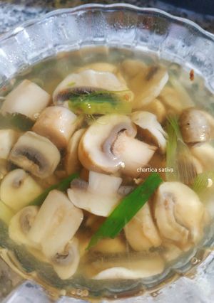 Foto resep Sayur bening jamur kancing