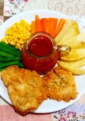 Foto resep Chicken steak simpel