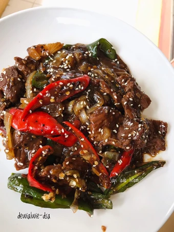 Langkah Gampang Membuat Resep Sapi lada hitam yang Sempurna