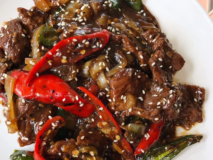 Langkah Gampang Membuat Resep Sapi lada hitam yang Sempurna