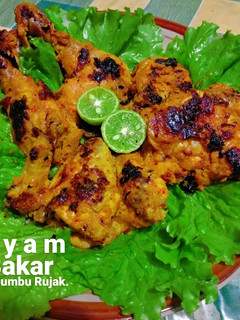 Foto resep Ayam Bakar Bumbu Rujak