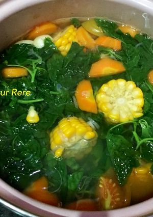 Foto resep Sayur bayam bening