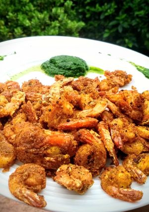 A picture of Prawns Fry.