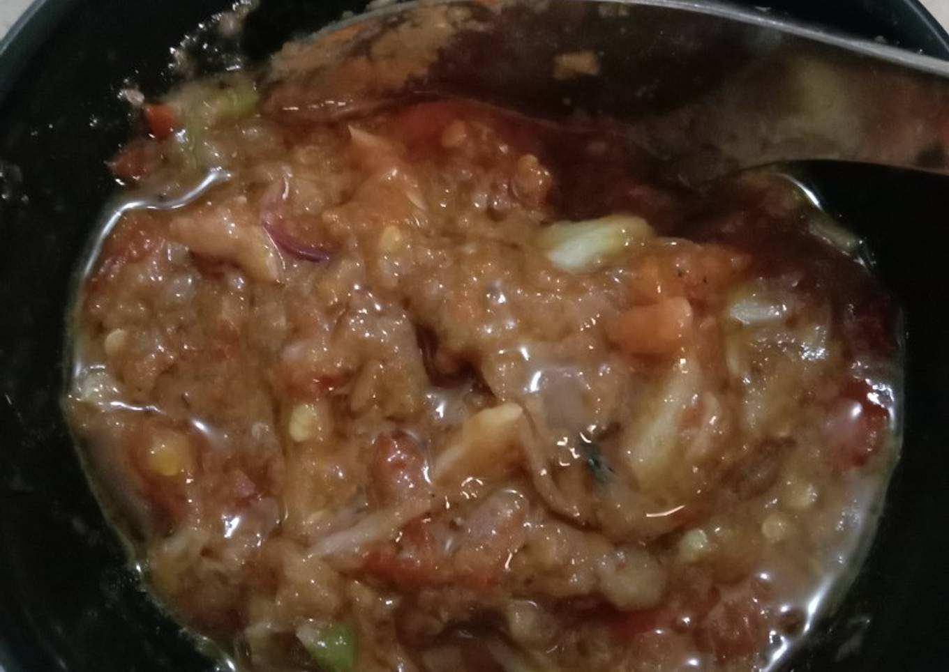 Sambal terasi sederhana enak