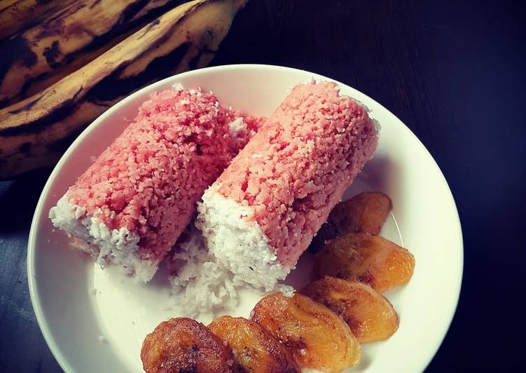 Recipe of Any-night-of-the-week Beetroot Putt (Puttu)