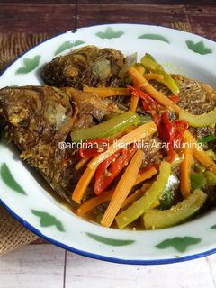 Foto resep Ikan Nila Acar Kuning