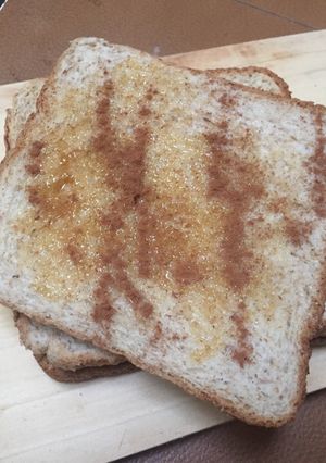 Foto resep Honey Cinnamon Toast (3 bahan)