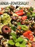 Quinoa Powersalat mit Avocado und Tomate