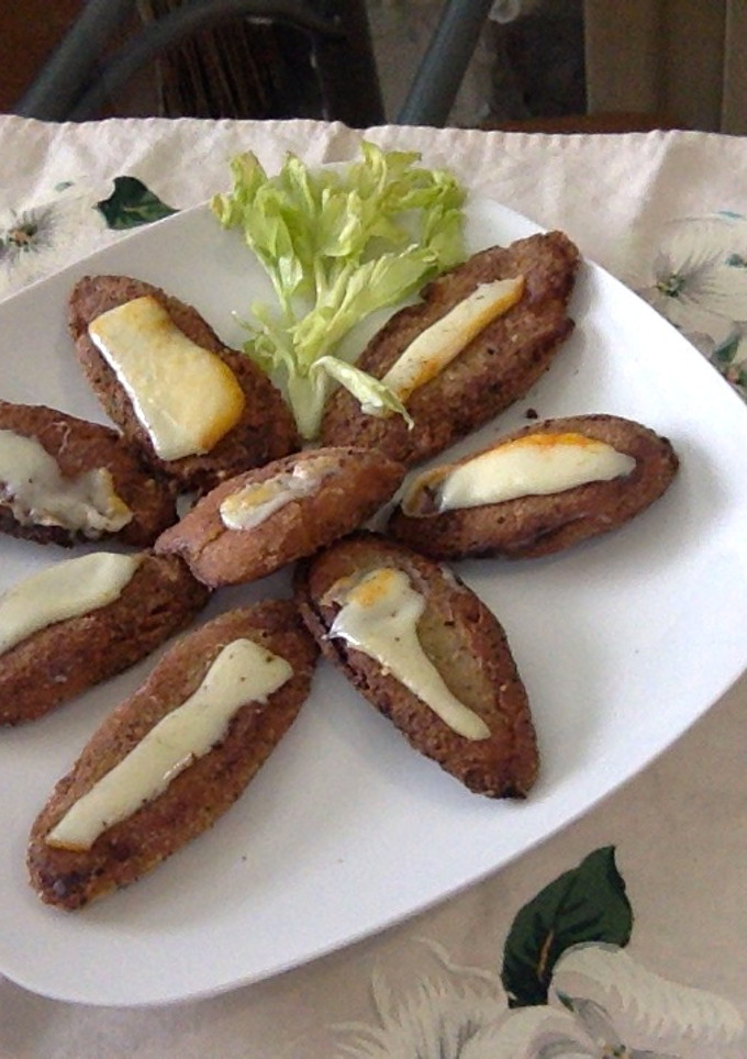 Una foto de Milanesa de Plátano Maduro