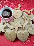Biscotti augurali limone e zenzero